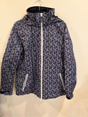Karbon Printed Hooded Jacket Size 10